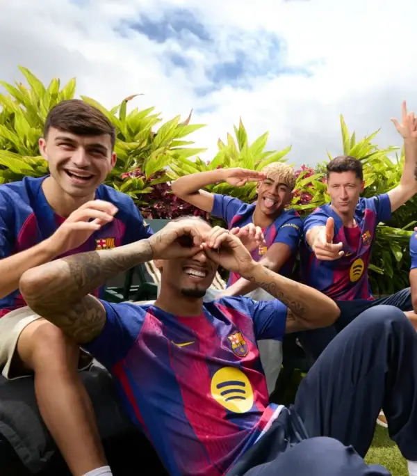 barcelona 25/26 home kit